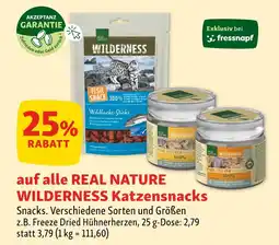 Fressnapf Real nature 25% rabatt Angebot