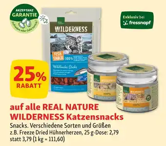 Fressnapf Real nature 25% rabatt Angebot