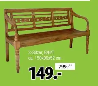 Zurbrüggen Gartenbank william Angebot