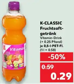 Kaufland K-CLASSIC Fruchtsaftgetränk Angebot