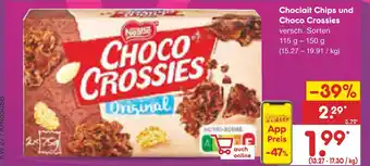 Netto Marken-Discount Nestlé choco crossies Angebot