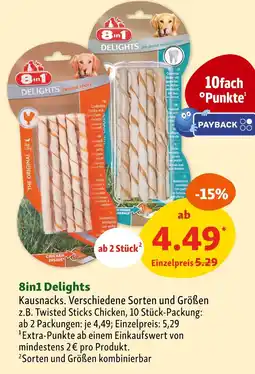 Fressnapf 8in1 delights Angebot