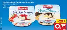 Netto Marken-Discount Ehrmann früchtetraum Angebot