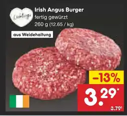Netto Marken-Discount Irish angus burger Angebot