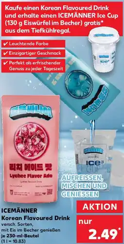 Kaufland ICEMÄNNER Korean Flavoured Drink Angebot