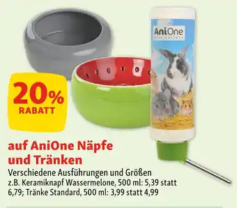 Fressnapf Anione näpfe und tränken Angebot