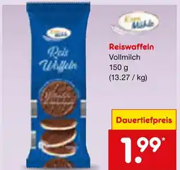 Netto Marken-Discount Mikado reiswaffeln Angebot