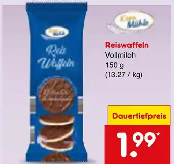 Netto Marken-Discount Mikado reiswaffeln Angebot
