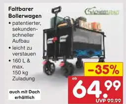 Netto Marken-Discount Faltbarer bollerwagen Angebot