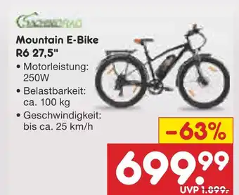Netto Marken-Discount Mountain e-bike r6 27,5 Angebot