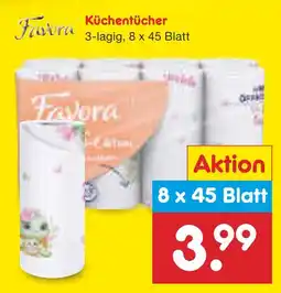 Netto Marken-Discount Favora küchentücher Angebot