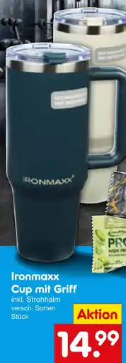 Netto Marken-Discount Ironmaxx cup mit griff Angebot
