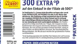 Netto Marken-Discount Payback 300 extra °p Angebot