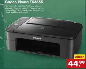 Netto Marken-Discount Canon drucker pixma ts3355 Angebot