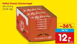 Netto Marken-Discount Kitkat classic schokoriegel Angebot