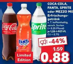 Kaufland Coca-cola erfrischungsgetränk Angebot