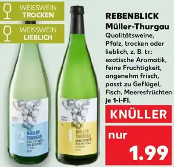 Kaufland REBENBLICK Müller-Thurgau Angebot