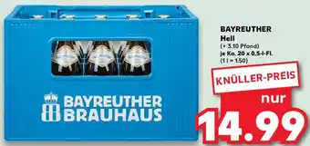 Kaufland BAYREUTHER Hell Angebot