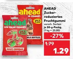 Kaufland Ahead zuckerreduziertes fruchtgummi Angebot
