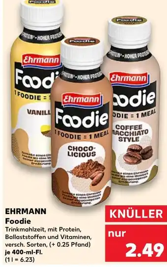 Kaufland Ehrmann foodie vanilla Angebot