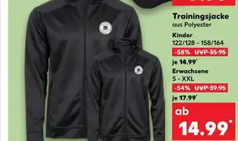 Kaufland Trainingsjacke kinder Angebot