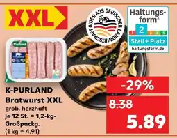 Kaufland K-purland bratwurst xxl Angebot