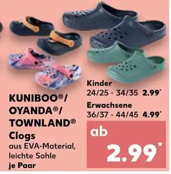 Kaufland Kuniboo clogs Angebot