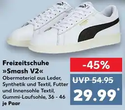 Kaufland Puma smash v2 Angebot