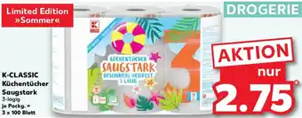 Kaufland K-CLASSIC Küchentücher Saugstark Angebot