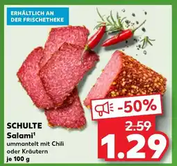 Kaufland Schulte salami Angebot