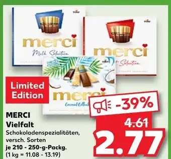Kaufland Merci vielvalt schokoladenspezialitäten Angebot