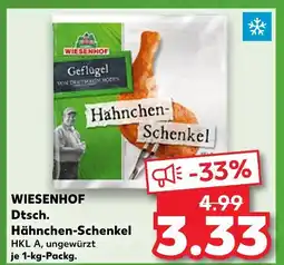 Kaufland Wiesenhof dtsch. hähnchen-schenkel Angebot