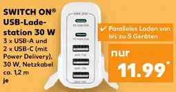 Kaufland SWITCH ON USB-Ladestation 30 W Angebot