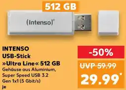Kaufland INTENSO USB-Stick Ultra Line 512 GB Angebot
