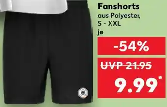 Kaufland Fanshorts Angebot