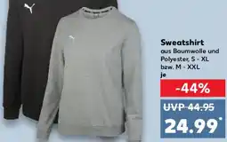 Kaufland Puma Sweatshirt Angebot