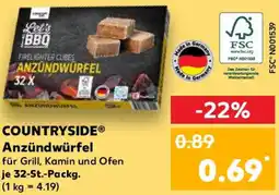 Kaufland COUNTRYSIDE Anzündwürfel Angebot