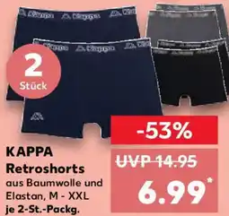 Kaufland KAPPA Retroshorts Angebot