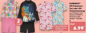 Kaufland KUNIBOO UV-Schwimm Set oder UV-Schwimmanzug Angebot