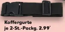 Kaufland Koffergurte Angebot