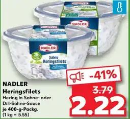 Kaufland NADLER Heringsfilets Angebot