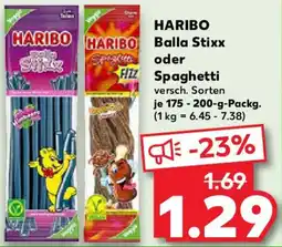 Kaufland HARIBO Balla Stixx oder Spaghetti Angebot