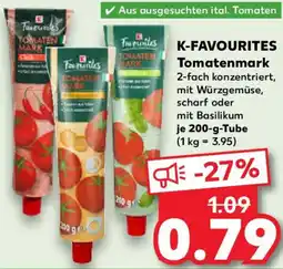 Kaufland K-FAVOURITES Tomatenmark Angebot
