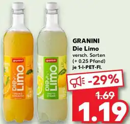 Kaufland GRANINI Die Limo Angebot