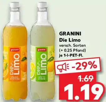 Kaufland GRANINI Die Limo Angebot