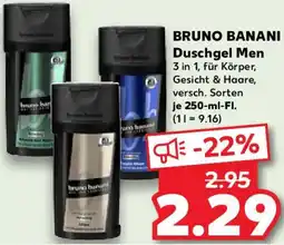 Kaufland BRUNO BANANI Duschgel Men Angebot