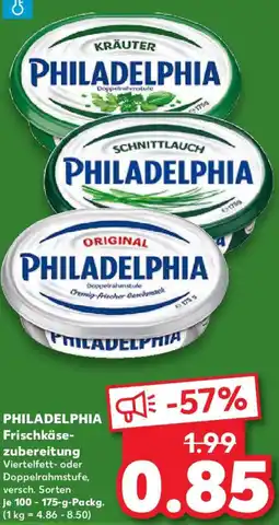 Kaufland PHILADELPHIA Frischkäsezubereitung Angebot