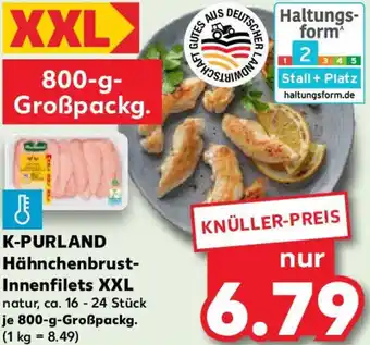 Kaufland K-PURLAND Hähnchenbrust Innenfilets XXL Angebot