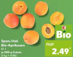 Kaufland Span./ital. Bio-Aprikosen Angebot