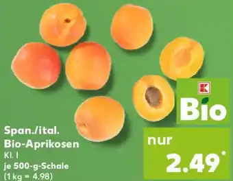 Kaufland Span./ital. Bio-Aprikosen Angebot